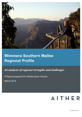 Wimmera Southern Mallee Regional Profile