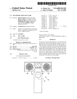 (12) United States Patent (10) Patent No.: US 6,805,354 B2 Martin Et Al