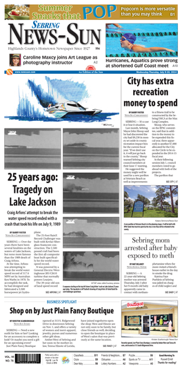 Tragedy on Lake Jackson