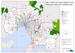 Map C: Public Open Space Categories in the Metropolitan Melbourne