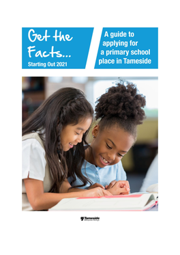 Starting out 2021 a Guide to Applying for a School Place