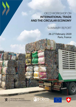 Oecd Workshop on International Trade and the Circular Economy