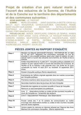 Rapport ANNEXES