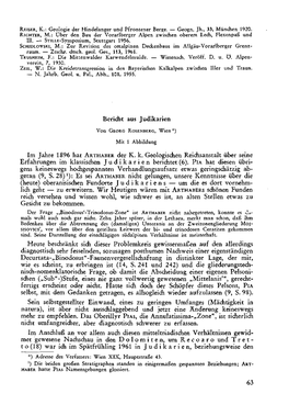 Bericht Aus Judikarien Mit 1 Abbildung Im Jahre 1896 Hat ARTHABER Der
