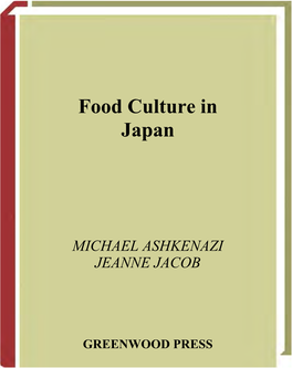 Food Culture in Japan