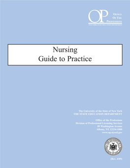Nursing Guide to Practice