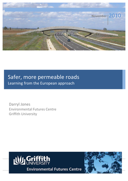 Safer More Permeable Roads.Pdf