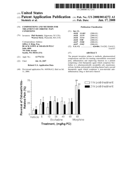 (12) Patent Application Publication (10) Pub. No.: US 2008/0014272 A1 Skolnick Et Al