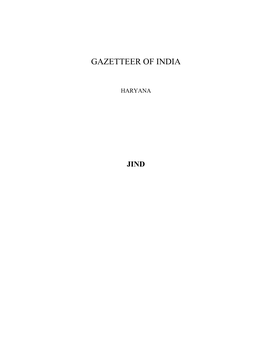 Gazetteer of India