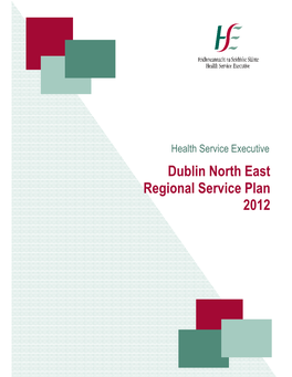 Dublin North East Regional Service Plan 2012