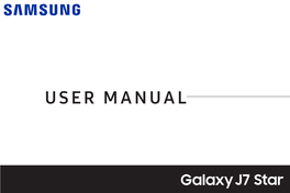 Samsung Galaxy J7 Star J737T User Manual
