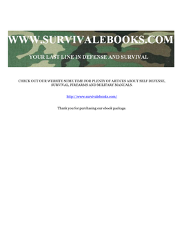 2002 US Marine Corps MWTC Summer Survival Course Handbook