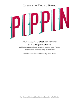 PIPPIN Libretto