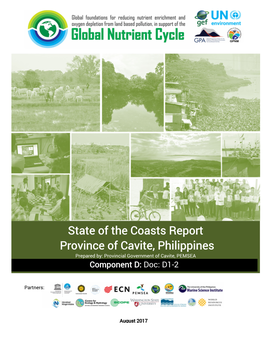 State of the Coasts Report Province of Cavite, Philippines Prepared By: Provincial Government of Cavite, PEMSEA Component D: Doc: D1-2
