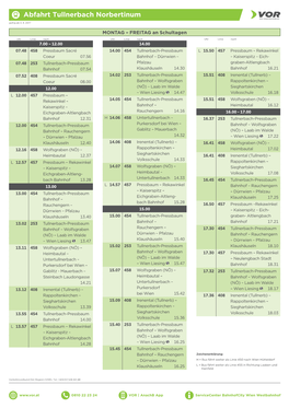 VOR Fahrgastinfo Norbertinum Vom April 2017