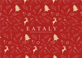 Eataly Kuwait Festive Catalogue 2019