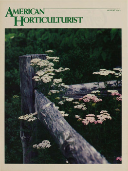 AUGUST 1982 Very Exciting and Interest­ Ing Program Is Planned for Our AHS 37Th Annual a Meeting in Cincinnati, from September 29Th to October 3Rd, 1982