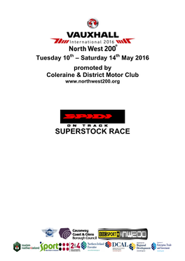 Superstock Race