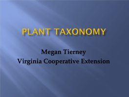 Plant Taxonomy 3 (PDF)