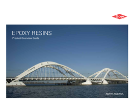 EPOXY RESINS Product Overview Guide