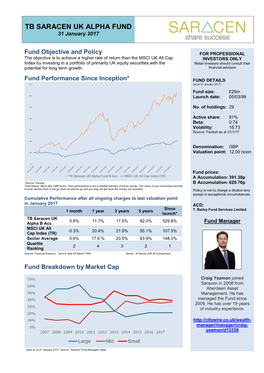 Saracen Growth Fund