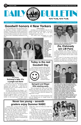 Goodwill Honors 4 New Yorkers