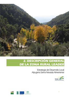 2. Descripción General De La Zona Rural Leader