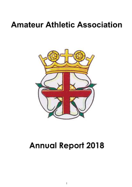 Amateur Athletic Association Annual Report 2018