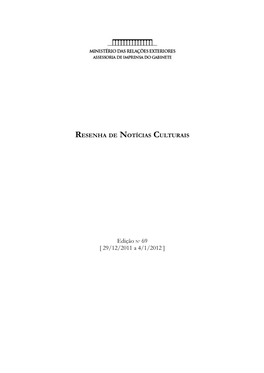 Assessoria De Imprensa Do Gabinete