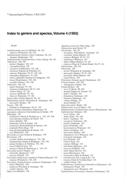 To Genera and Species, Volume 4 (1993)