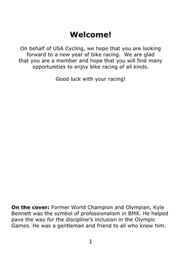 USA Cycling Rulebook