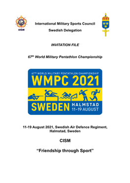 International Military Sports Council Swedish Delegation