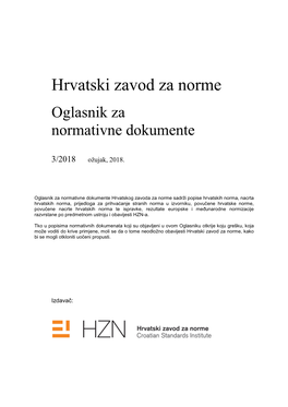 HZN Oglasnik Za Normativne Dokumente 3