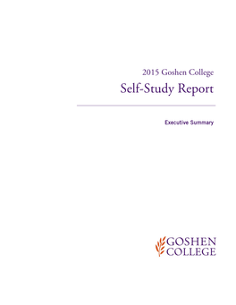 Self-Study Report