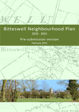 Bitteswell Neighbourhood Plan 2020 - 2031 Pre-Submission Version February 2021