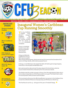 CFU Women's Caribbean Cup Groups 1