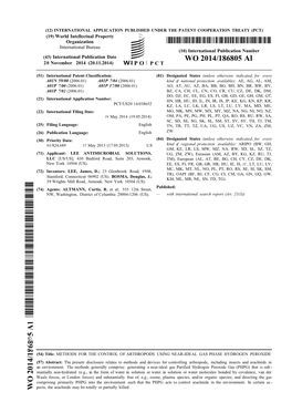 WO 2014/186805 Al 20 November 2014 (20.11.2014) P O P C T