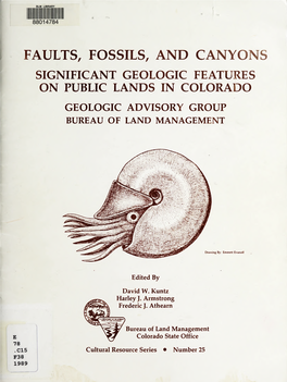 Faults, Fossils, and Canyons : Significant Geologic Features On