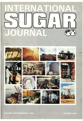 Indernational Sugar Journal 1986 Vol.88 No.1054