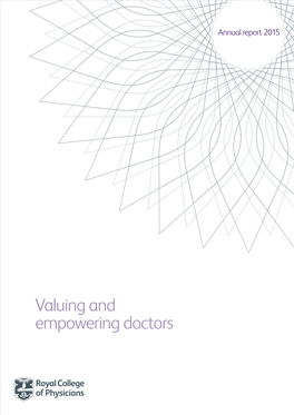 Valuing and Empowering Doctors