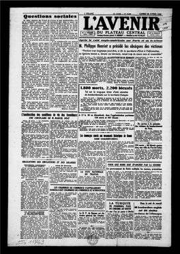 Questions Sociales M. Philippe Henriot a Présidé Les Obsèques Des Victimes