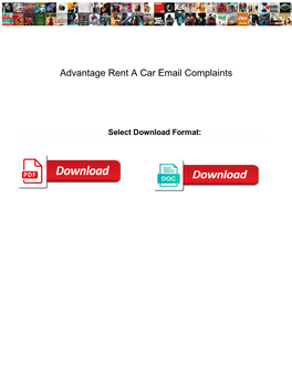 Advantage Rent a Car Email Complaints