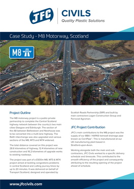 Case Study - M8 Motorway, Scotland