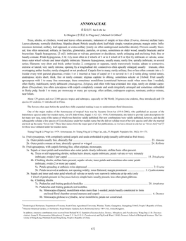 Annonaceae (PDF)