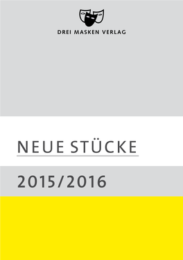 NEUE STÜCKE 2015/2016 GEGEN DIE WAND / Nach Dem Drehbuch Von Fatih Akin / Garage X Wien NEUE STÜCKE 2015/16