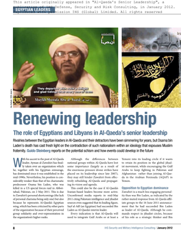 Renewing Leadership