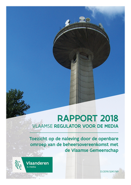 Toezichtsrapport VRT - 2018
