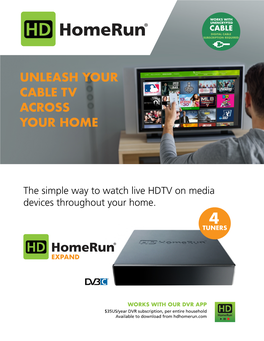 Hdhomerun EXPAND Flyer