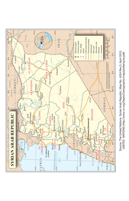 Syrian Arab Republic, Map No