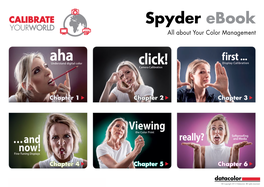 Spyder Ebook All About Your Color Management